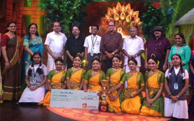 Saraswathi Vidyalaya emerged second in the “Shreshtha Bharathan”