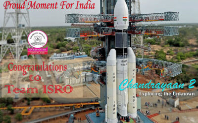 Saraswathi Vidyalaya congratulates all Indians for the historic launch of Chandrayaan2