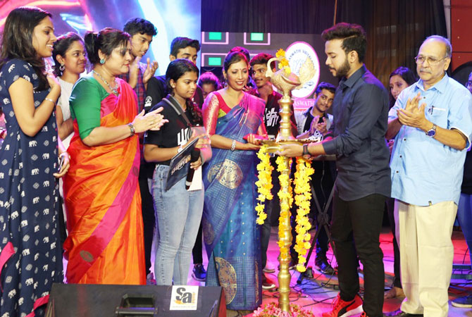 SRISHTI 2K19-the Annual Inter-School Fest conducted by Saraswathi Vidhyalaya