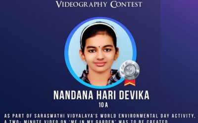 Me in my Garden videography contest second prize