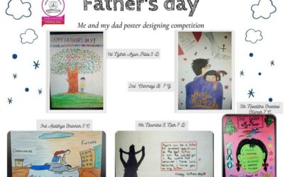 Me and my dad poster designing competition