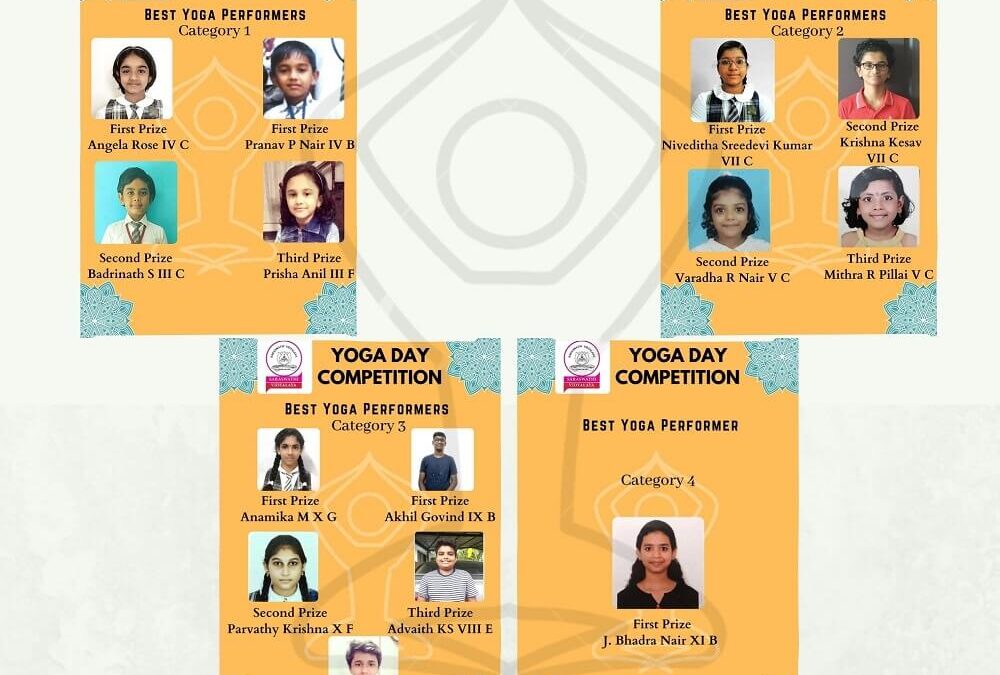 Yoga day competition