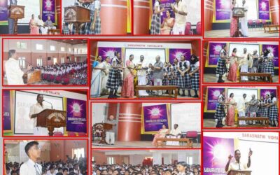 SEED club and Saraswatham club honoured Karshakasree Awardee Shri.Natarajan