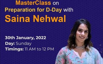 Master Class on Preparation for D-Day With Saina Nehwal.