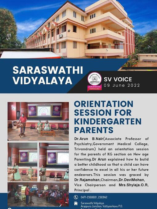 Orientation Session for Kindergarten Parents
