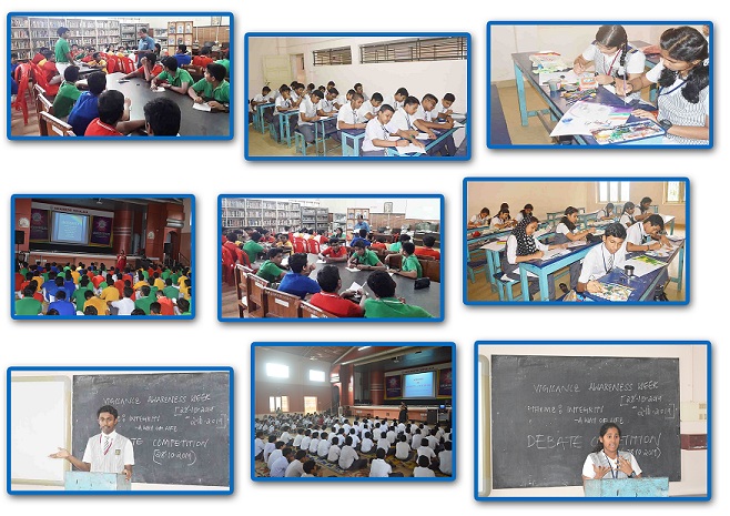 Saraswathi Vidyalaya observed the Vigilance Awareness Week