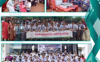 Young Geniuses Of Saraswathi Vidyalaya Participate In The National Space Day Celebration 2024 @ ISRO